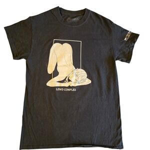 Lewd Complex Rare Anime‎ Elf Graphic Tee Black Shirt Small Streetwear Otaku